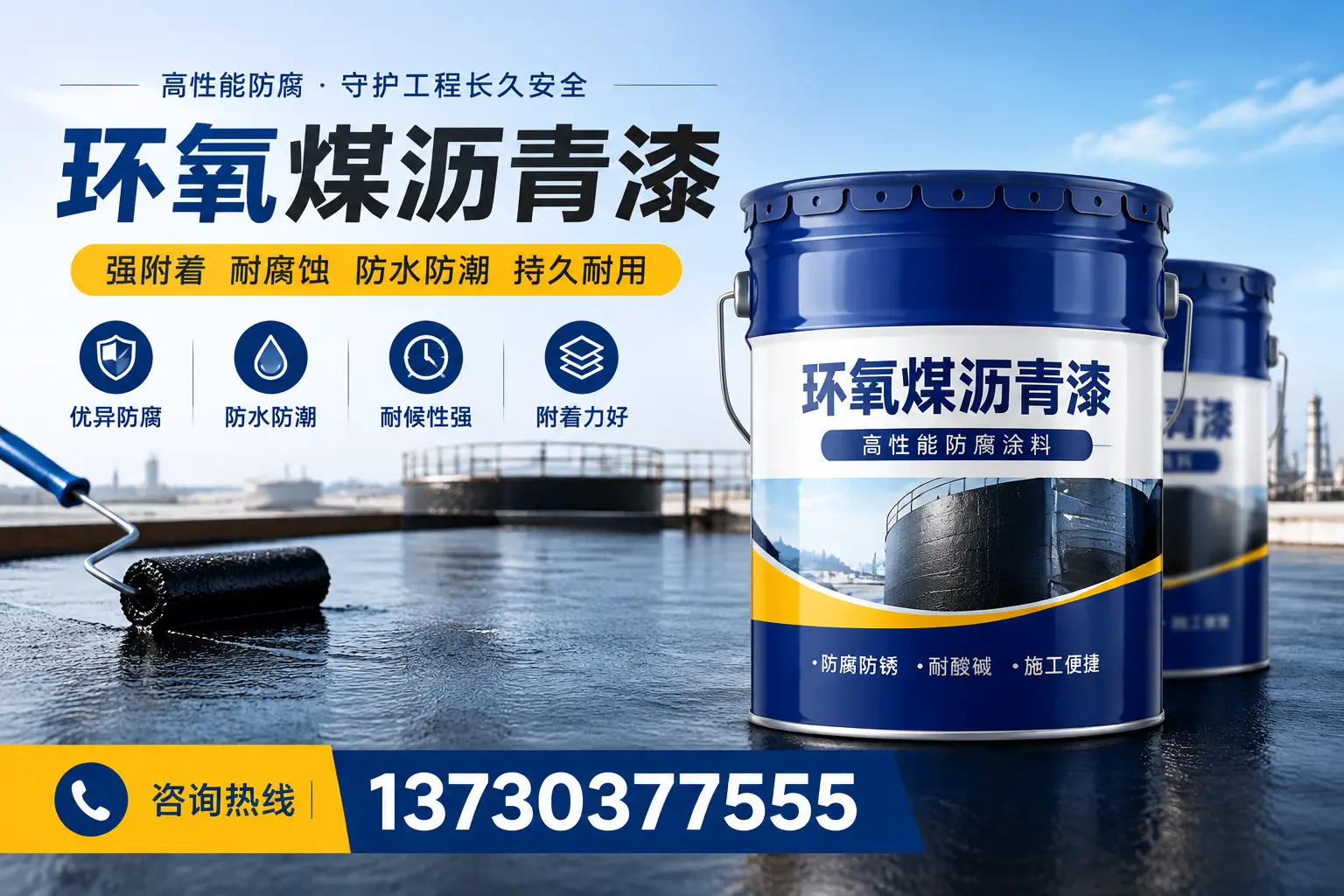 如何判断环氧煤沥青漆的质量?汾西消费者指南